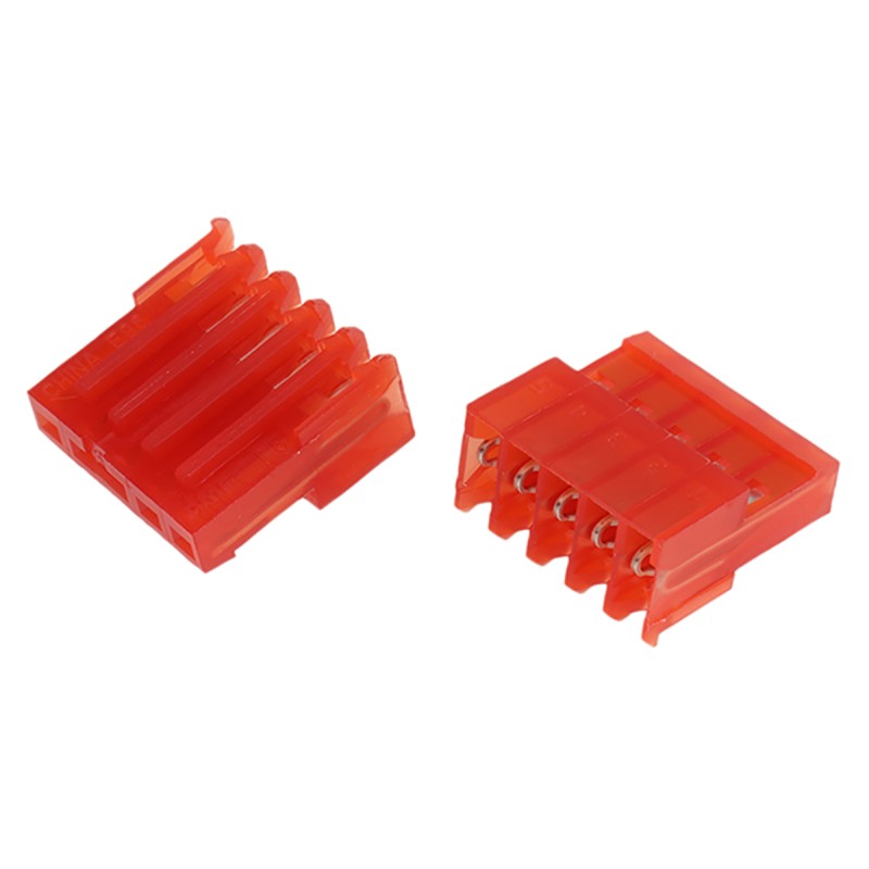 10 pcs - TE Connectivity 5-Way IDC Connector Socket for Cable Mount, 1-Row