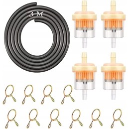 Fuel filter hose, gasoline fuel filter, 3m