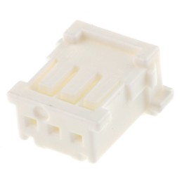 10 pcs - Molex, MicroClasp Female Connector Housing, 2mm Pitch, 3 Way, 1 Row