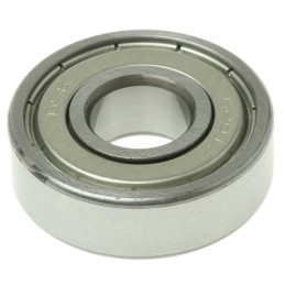 1 pcs - NSK 6201ZZC3 Single Row Deep Groove Ball Bearing- Both Sides Shielded 12mm I.D, 32mm O.D