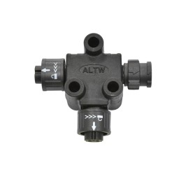 1 pcs - Amphenol Tee 4 Pole Socket Adapter