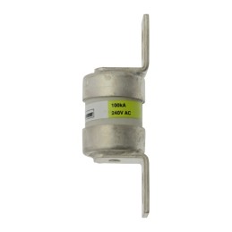 5 pcs - Eaton 50A British Standard Fuse, 240V ac, 43mm