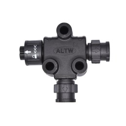 1 pcs - Amphenol Tee 5 Pole Socket Adapter