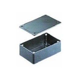 1 pcs : CUR-3287 - Enclosures, Boxes & Cases Utilibox Style A Plastic Utility Box with Recessed Cover (6.1 X 4.6 X 1.4 In)