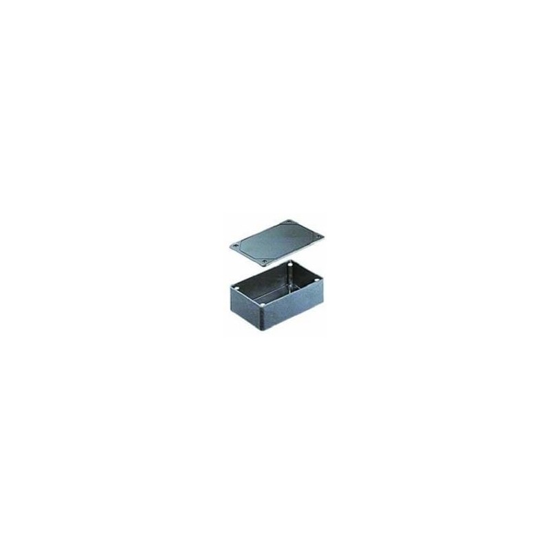 1 pcs : CUR-3287 - Enclosures, Boxes & Cases Utilibox Style A Plastic Utility Box with Recessed Cover (6.1 X 4.6 X 1.4 In)