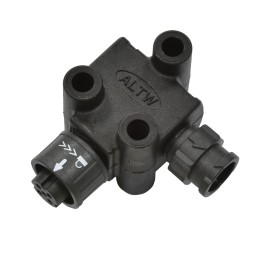 1 pcs - Amphenol Right Angle 5 Pole Socket Adapter