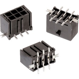 200 pcs - Wurth Elektronik WR-MPC3 Series Vertical PCB Header, 6 Contact(s), 3.0mm Pitch, 2 Row(s), Shrouded