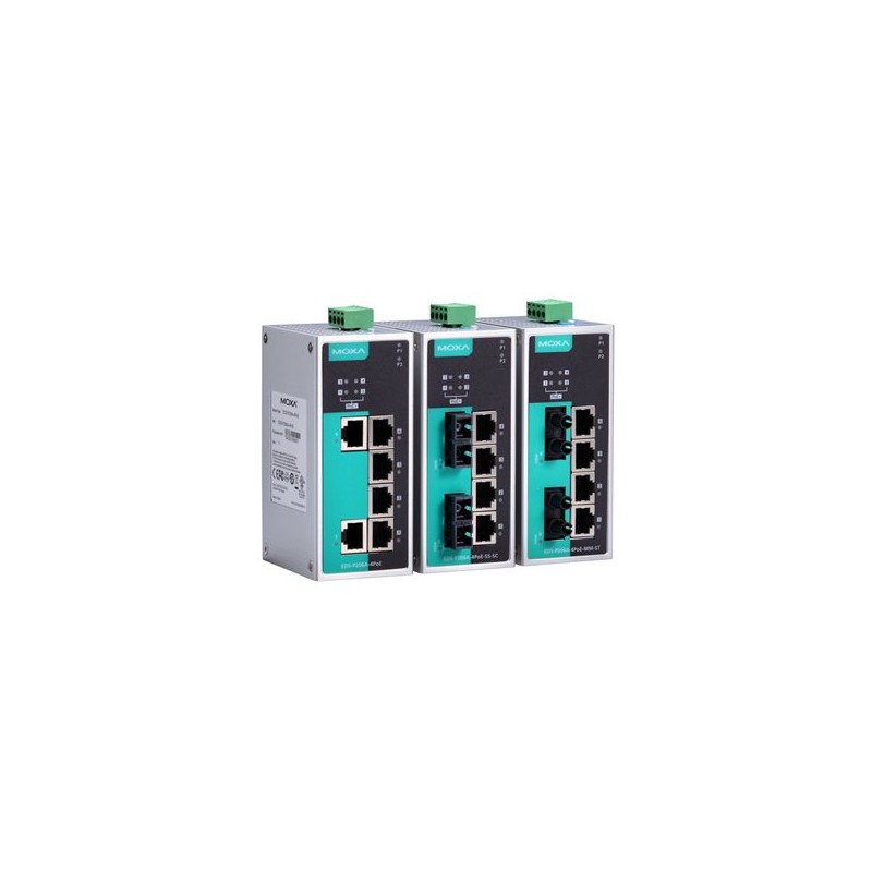 1 pcs - MOXA Unmanaged 6 Port Ethernet Switch