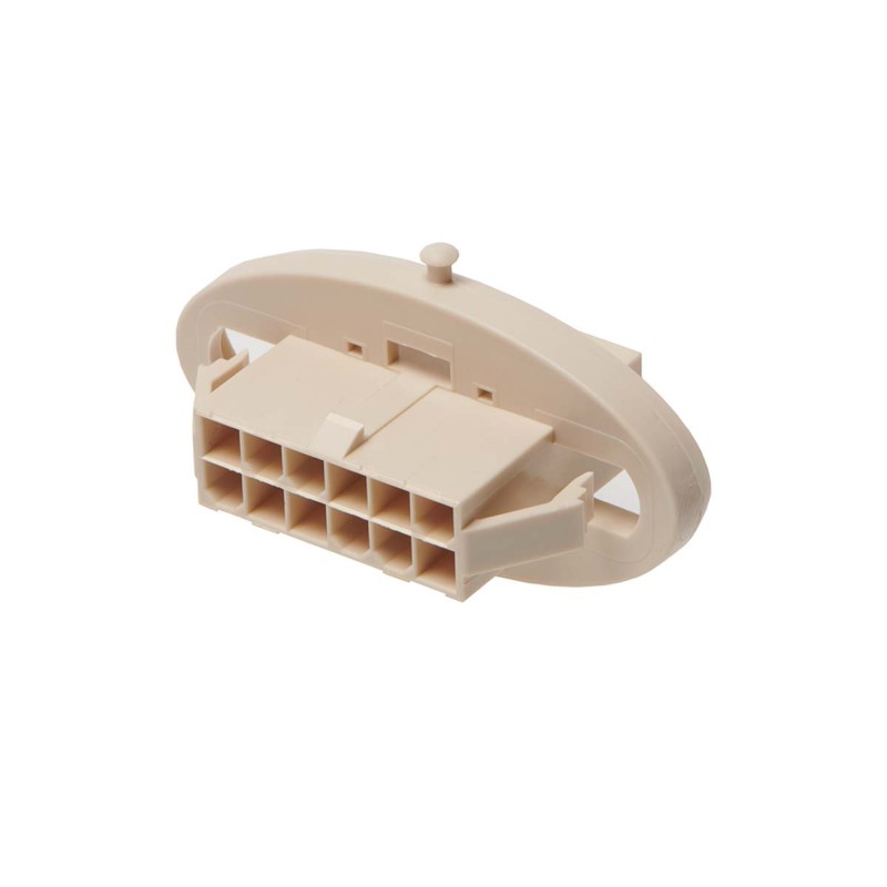 10 pcs - Molex, 207017 Female Crimp Connector Housing, 4.2mm Pitch, 14 Way, 2 Row