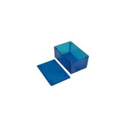 1 pcs : 1591XXTTBU - Enclosures, Boxes & Cases Translucent Blue Box 4.8x3.2x2.2' ABS