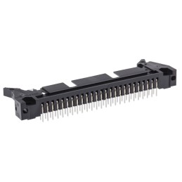 1 pcs - Hirose HIF3B Series Right Angle Through Hole PCB Header, 50 Contact(s), 2.54mm Pitch, 2 Row(s), Shrouded