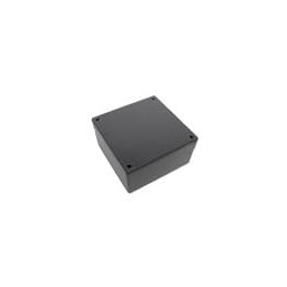 1 pcs : 1591XXUBK - Enclosures, Boxes & Cases FLAME RETARDANT ABS 4.9x4.9x2.25 BLACK