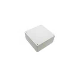 1 pcs : 1591XXUGY - Enclosures, Boxes & Cases FLAME RETARDANT ABS 4.9x4.9x2.25 GRAY