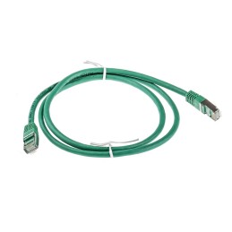 1 pcs - RS PRO Cat6 Male RJ45 to Male RJ45 Ethernet Cable, S/FTP, Green PVC Sheath, 1m