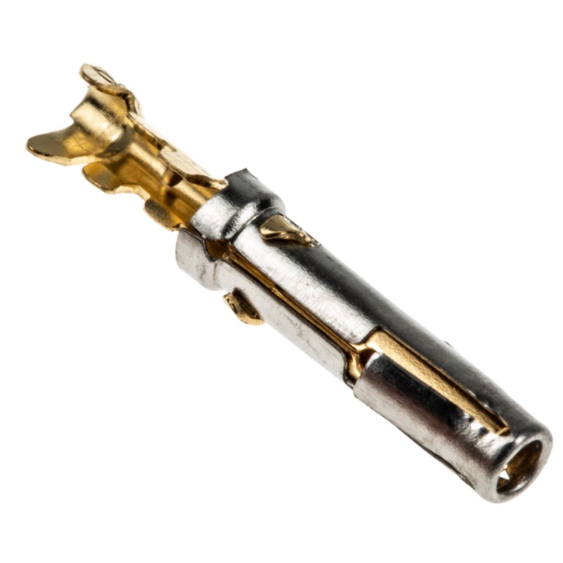 10 pcs - Souriau Female Crimp Circular Connector Contact, Contact Size 16, Wire Size 22 - 20 AWG