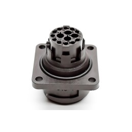 1 pcs - Amphenol Circular Connector, 15 Contacts, Panel Mount, Socket, Male, IP65, C 16-3 Series