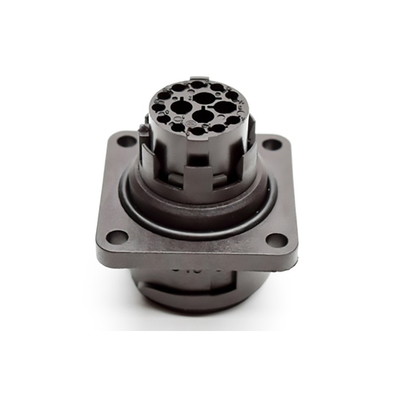 1 pcs - Amphenol Circular Connector, 15 Contacts, Panel Mount, Socket, Male, IP65, C 16-3 Series