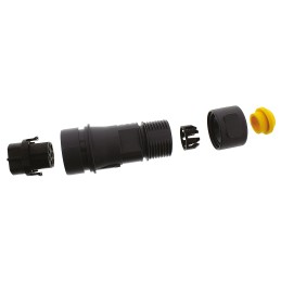 1 pcs - Bulgin Circular Connector, 8 Contacts, Cable Mount, Socket, Female, IP66, IP68, IP69K, Buccaneer 6000 Series