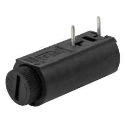 5 pcs - RS PRO 6.3A PCB Mount Fuse Holder for 5 x 20mm Fuse, 1P, 250V ac