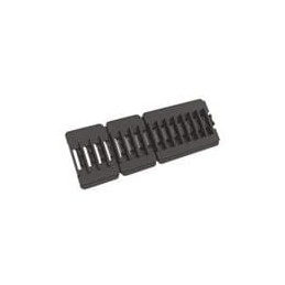 1 pcs : EFA04-06-ASS - Cable Mounting & Accessories Fiber Clip & Pads,Black,8/4/4,3MM, Fiber Clip & Pads,Black