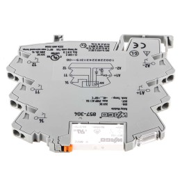 1 pcs - Wago 857 Series Interface Relay, DIN Rail Mount, 24V dc Coil, 1-Pole