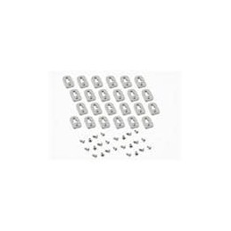 1 pcs : 1557FOOTGY-24 - Enclosures, Boxes & Cases 1557 FOOT KIT ABS GY-24 PCS