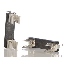 5 pcs - Bulgin 6.3A PCB Mount Fuse Holder for 5 x 20mm Fuse, 250V ac