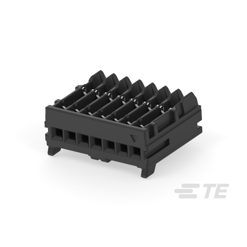 5 pcs - TE Connectivity MICRO CT Series Straight Cable Mount, IDC PCB Socket, 7-Contact, 1-Row, 1.2mm Pitch, IDC Termination