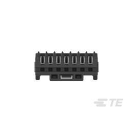 5 pcs - TE Connectivity MICRO CT Series Straight Cable Mount, IDC PCB Socket, 7-Contact, 1-Row, 1.2mm Pitch, IDC Termination