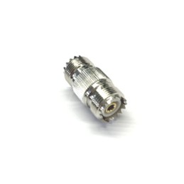 1 pcs - RS PRO Straight 50Ω Coaxial Adapter UHF Socket to UHF Socket 300MHz