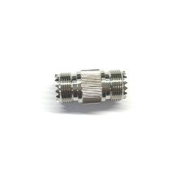 1 pcs - RS PRO Straight 50Ω Coaxial Adapter UHF Socket to UHF Socket 300MHz