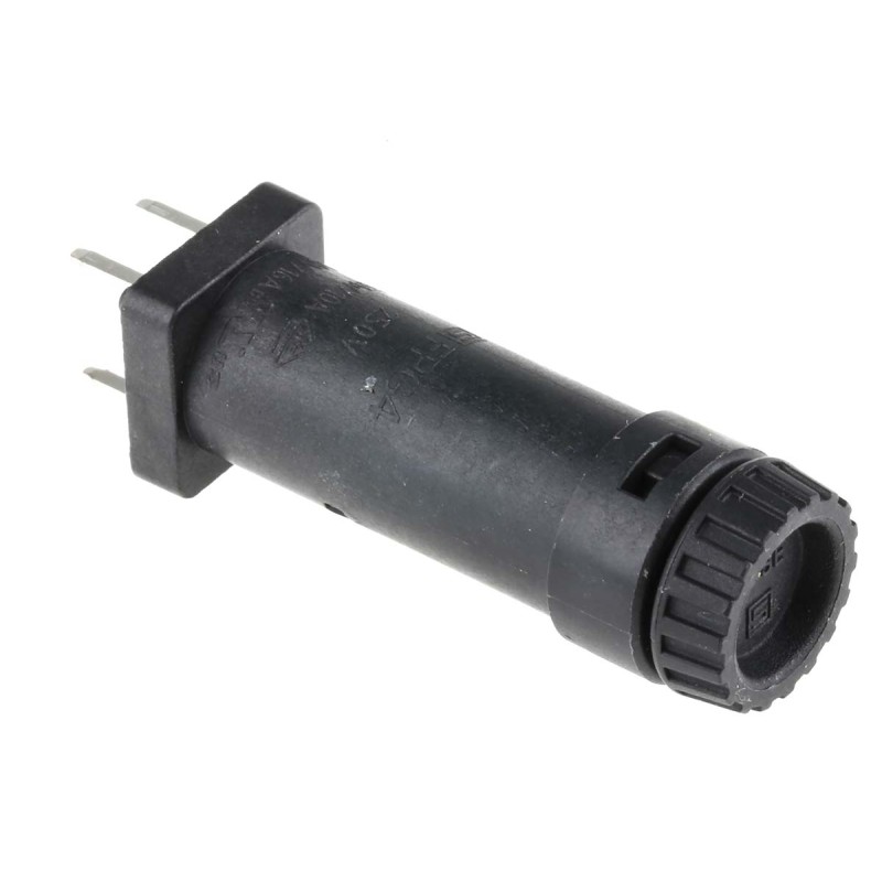 5 pcs - Schurter 10A PCB Mount Fuse Holder for 5 x 20mm Fuse, 250V ac