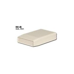 1 pcs : M6,BK - Enclosures, Boxes & Cases 2.4X4.15X.85 BK