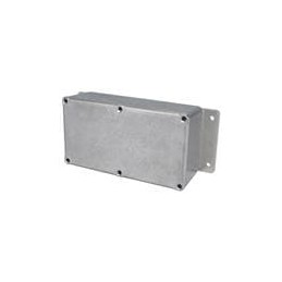 1 pcs : CU-476 - Enclosures, Boxes & Cases Econobox Aluminum Box (6 X 3.3 X 2 In)