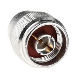 1 pcs - Radiall, Plug Cable Mount N Connector, 50Ω, Crimp Termination, Straight Body