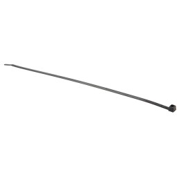 1 Bag of 100 - HellermannTyton Cable Tie, 300mm x 4.6 mm, Black Polyamide 6.6 (PA66), Pk-100
