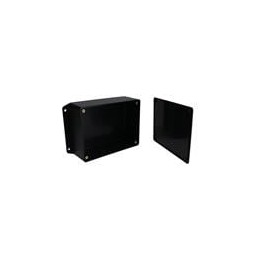 1 pcs : CUR-3283-MB - Enclosures, Boxes & Cases Utilibox Style A Utility Box, Flanges and Recessed Cover (6.1 X 4.6 X 2.4 In)