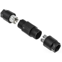 1 pcs - Phoenix Contact Circular Connector, 4 Contacts, Cable Mount, Socket, Male, IP65, IP67, Q 1.5 Series