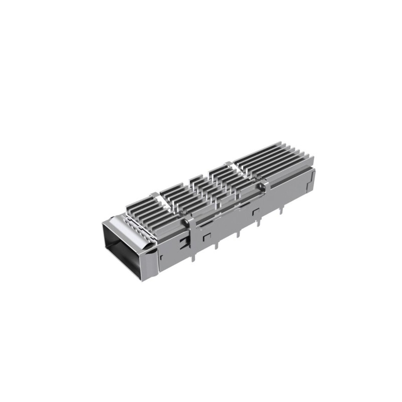 1 pcs - Amphenol Communications Solutions QSFP-DD I/O Connector Plug 76-Position, UE36C1620005A5A