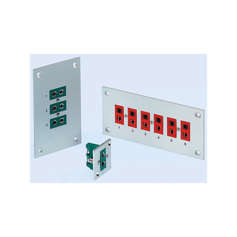 1 pcs - Reckmann Panel Mount Thermocouple Connector Panel for Use with Type J Thermocouple, Standard