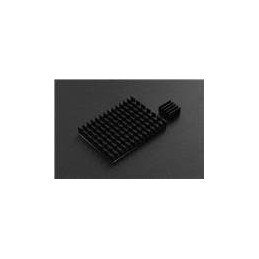 1 pcs : FIT0818 - Raspberry Pi Accessories Black Aluminum Heatsink Kit for Raspberry Pi 4B