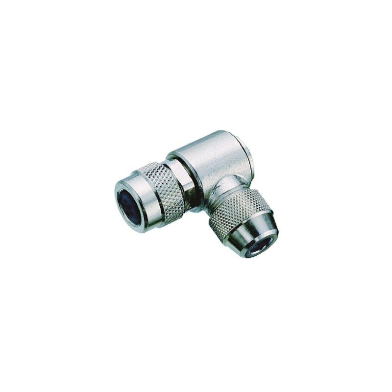 1 pcs - Binder Circular Connector, 7 Contacts, Cable Mount, M9 Connector, Plug, Female, IP67, 712 Series