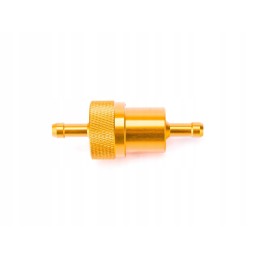 Aluminum fuel filter 6 5x28x71 yellow