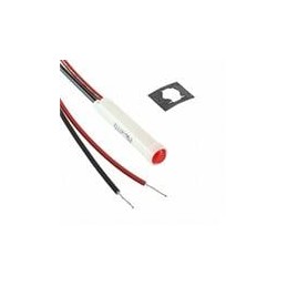 1 pcs : 2111A1 - Panel Mount Indicator Lamps RED DIFFUSED 5/16' MOUNTING HOLE