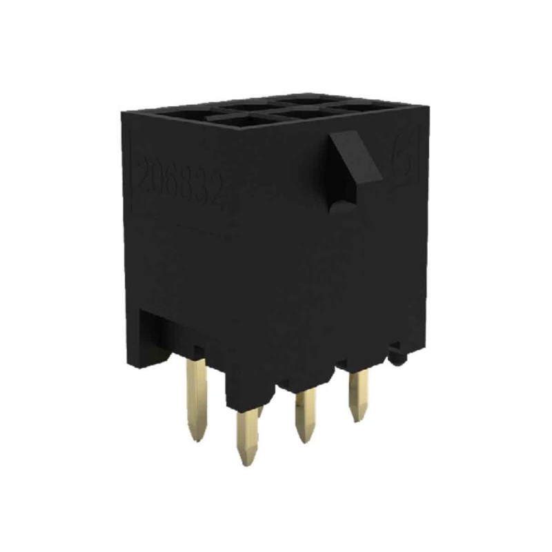 1 pcs - Molex Micro-Fit+ Series Vertical Through Hole PCB Header, 10 Contact(s), 3.0mm Pitch, 2 Row(s), Shrouded