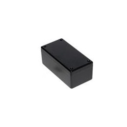 1 pcs : 1594CWBK - Enclosures, Boxes & Cases Flame Retardant ABS 1.3x2.6x4.1' Black