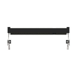 1 pcs - TE Connectivity 0.6mm Pitch 200 Way, Right Angle Board Mount Mount DIMM Socket ,500mA