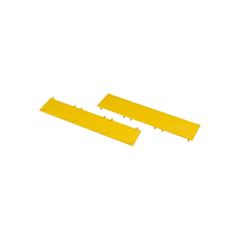 10 pcs - RS PRO Cover for Use with DIN Rail Terminal Blocks