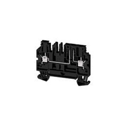 1 pcs : 2892800000 - DIN Rail Terminal Blocks W2C 4 DT W/O DTLV BK
