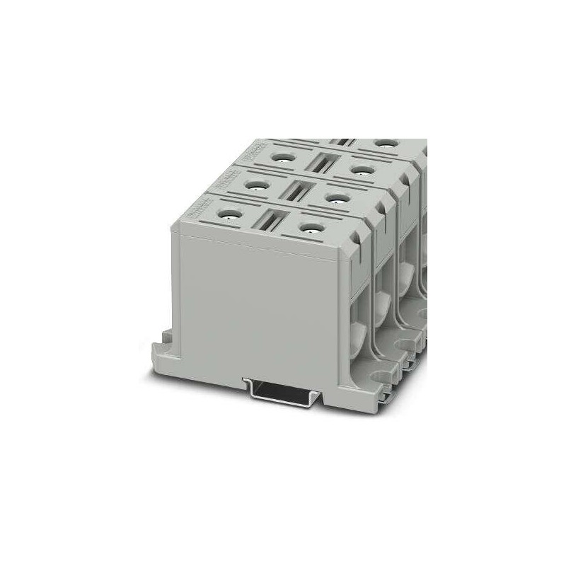 10 pcs - Phoenix Contact UBAL 150 Series Grey High Current Connector, 35mm², Single-Level, Screw Termination